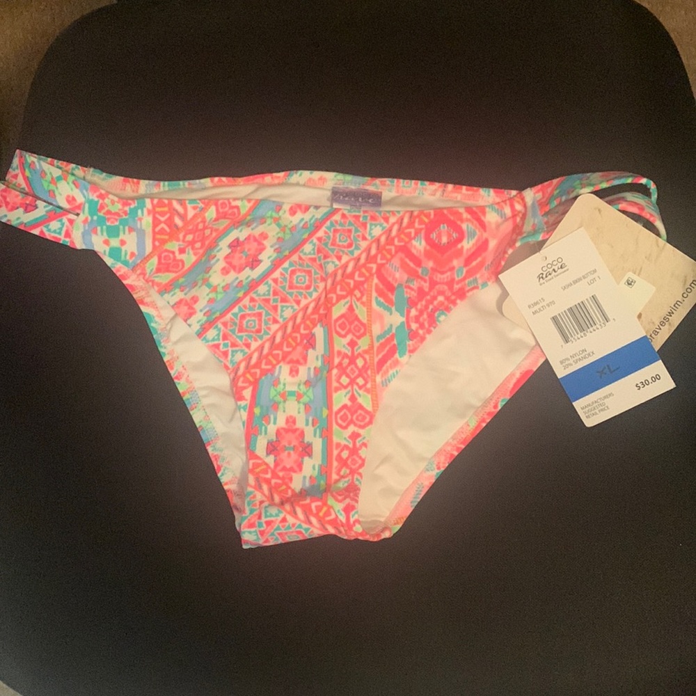 New with tag coco rave swim bottoms